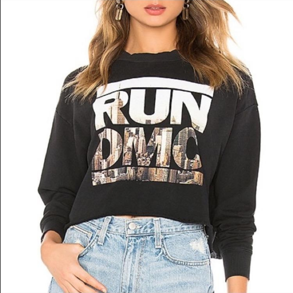 Daydreamer Run DMC City Scape Crew Sweatshirt